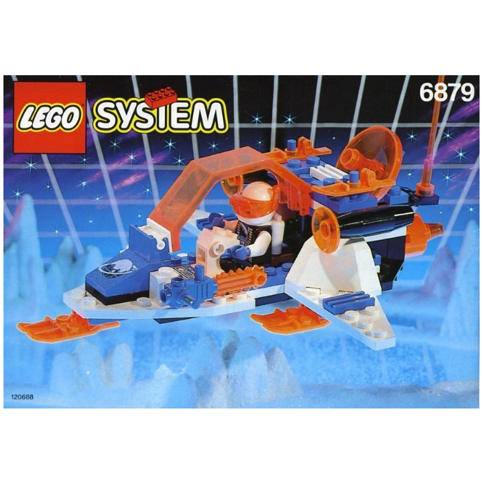 Antenne Lego TrNeon Orange Antenna 8H ref 2569/sets 6195 6190 6983 6898 6175 ... 
