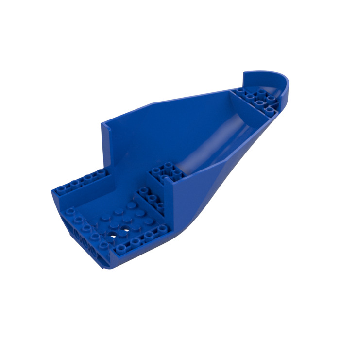 LEGO Blue Airplane Bottom 8 x 16 x 6 Tail (67244) | Brick Owl - LEGO ...