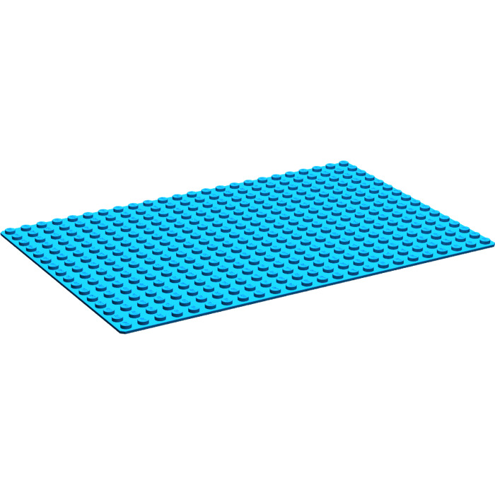 LEGO plaque 4x6 turquoise 2 pièces 1081 