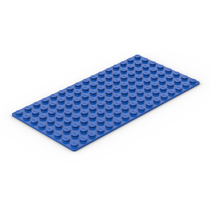 Pub lemmer smerte LEGO Blue Baseplate 8 x 16 (3865) | Brick Owl - LEGO Marketplace