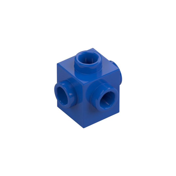 LEGO Blue Brick x with Studs on Four Sides (4733) Brick Owl