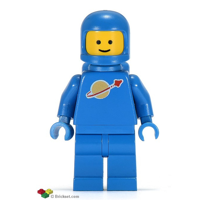 LEGO Blue Space astronaut Minifigure | Brick Owl - LEGO Marketplace