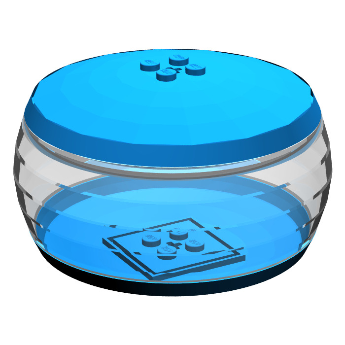 LEGO Container Storage XPod Clear Middle) (47674) Brick