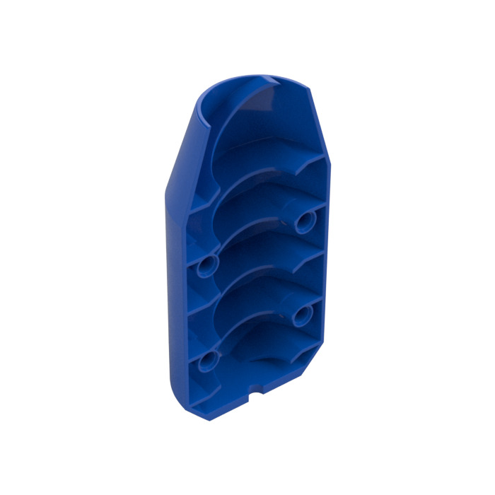 LEGO Blue Cylinder 6 x 3 x 10 Half with Pin Holes (57792) | Brick Owl