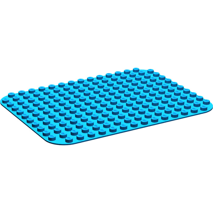 LEGO Bleu Duplo Plaque de Base 12 x 16 (6851)