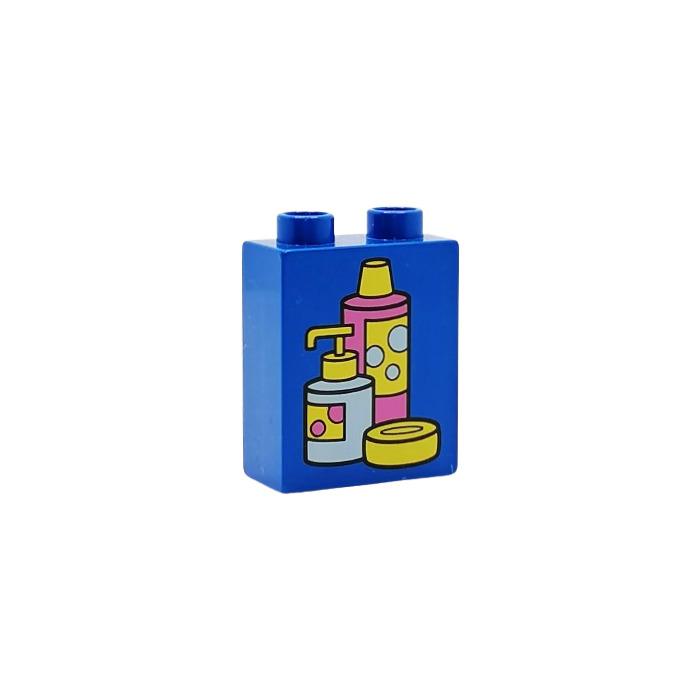 Forhandle Ufrugtbar skjule LEGO Blue Duplo Brick 1 x 2 x 2 with Shampoo and Soap Containers without  Bottom Tube | Brick Owl - LEGO Marketplace