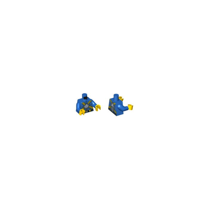 blue lego torso