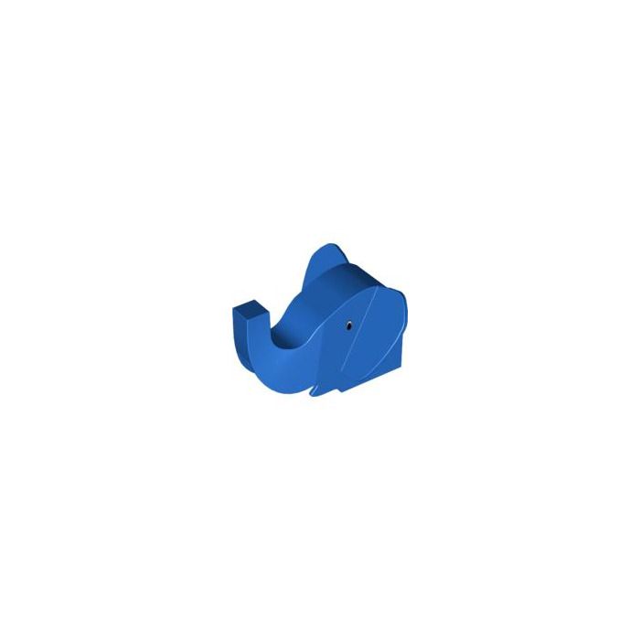 LEGO Blue Elephant Head with Trunk (40192 / 82248) | Brick