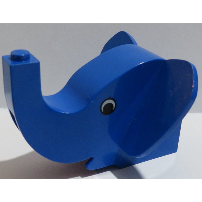 ◆BLUE ELEPHANT◆ NEAL brick LEGO Blue Elephant Head with Trunk (40192 / 82248) | Brick