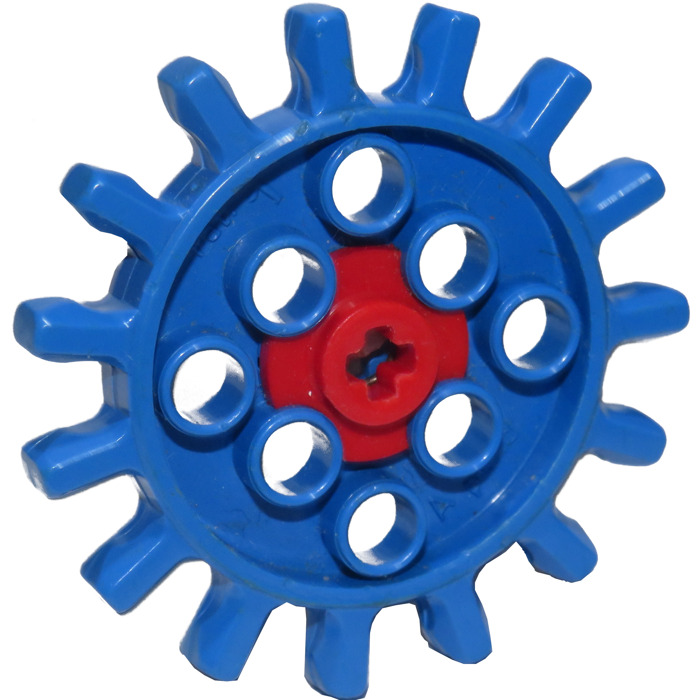 x1021 K # Lego Gear 15 Teeth Blue 2 Piece