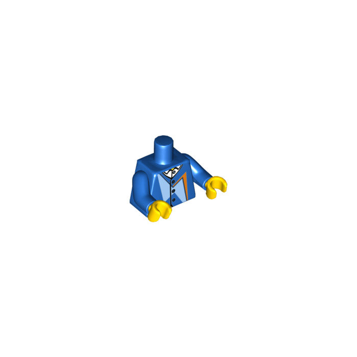 LEGO Blue Jay - Casual Minifig Torso (88585) | Brick Owl - LEGO Marketplace