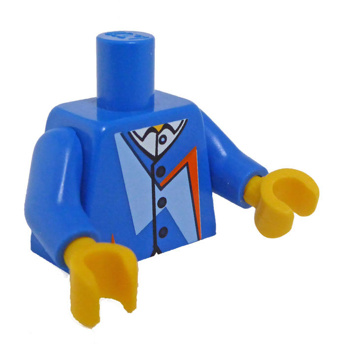 LEGO Blue Jay - Casual Minifig Torso (88585)