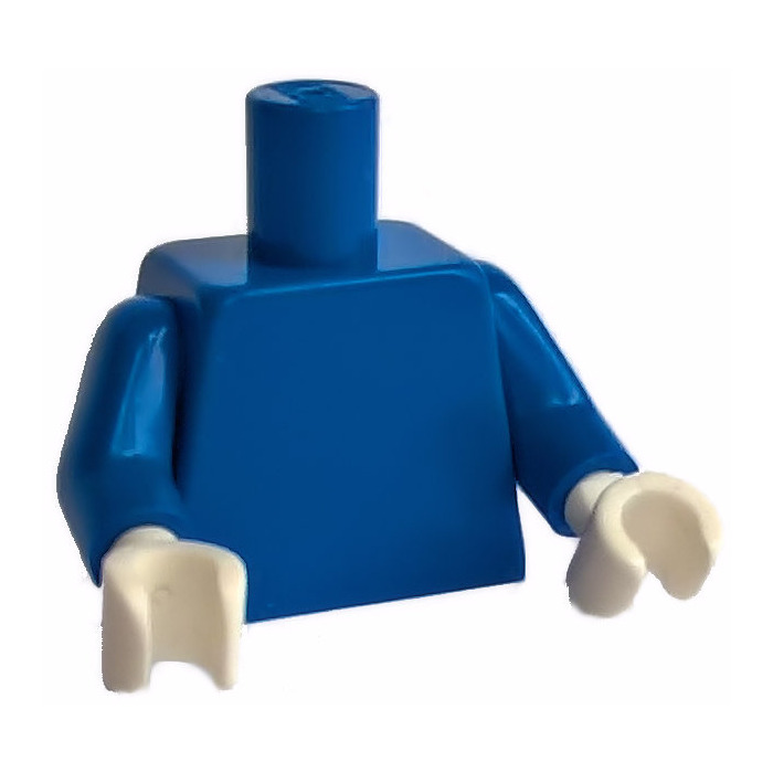 Lego Plain Bleu figurine Head Torse Jambes et Mains Version NEW 