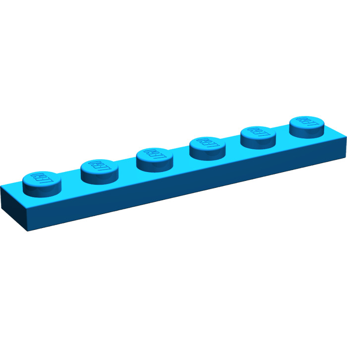 Partie lego gris foncé bleuté 3666 1 x 6 assiettes x 12 