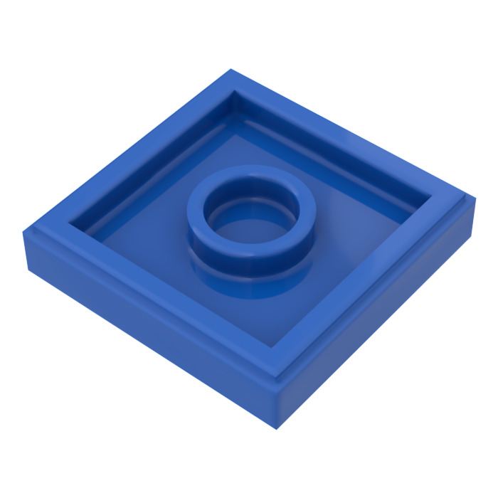 Lego® 87580, 23893, 92569, 6382531 plate tile stud 2x2 trans-blue