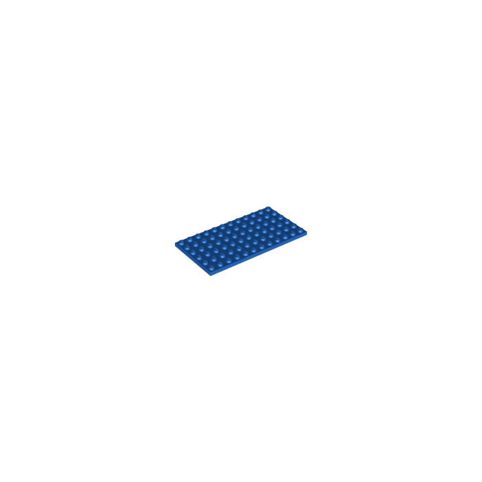 1x Lego® 6x12 Bauplatte Platte 3028 blau 