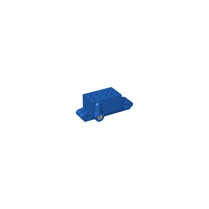 LEGO Blue Pullback Motor 4 x 8 x 2.33 (47715 / 49197) | Brick Owl ...