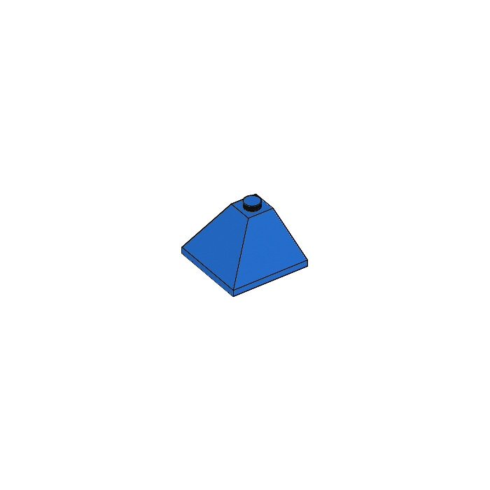 LEGO Blue Slope 3 x 3 (25°) Corner (3675) | Brick Owl - LEGO 