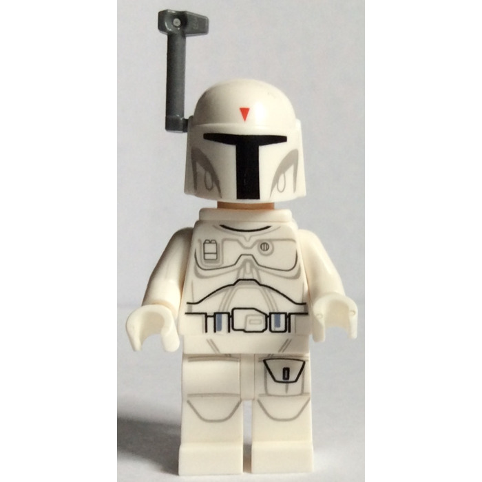 Lego Boba Fett With White Prototype Armor With Rangefinder Minifigure Inventory Brick Owl 4058