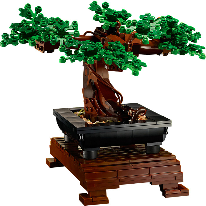 From Bricks To Bonsai: Time-lapse Build Of LEGO Bonsai Tree Set #10281 