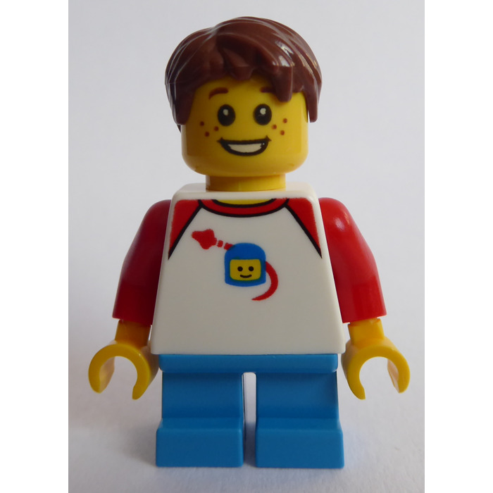 LEGO "BOY w/ Spaceman shirt" minifig Brand New! 