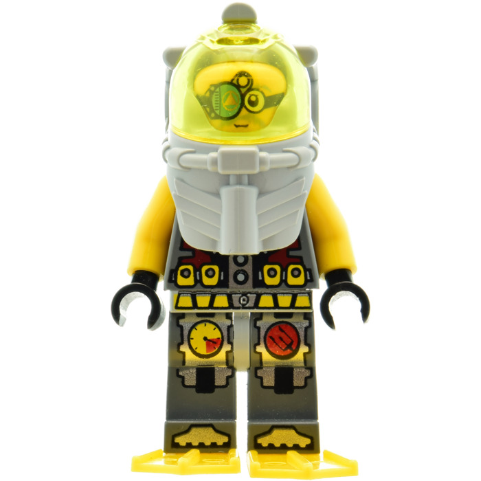 OWL MILLS アウルミルズ sif シフc.matt.olive grey LEGO Brains with Flippers Minifigure | Brick Owl