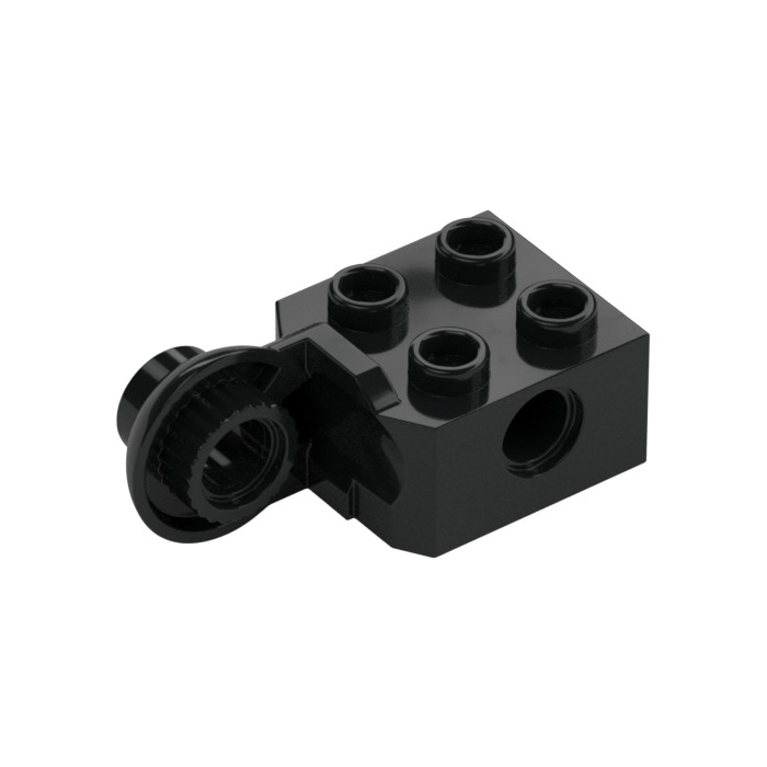 LEGO Brick 2 x 2 with Hole, Half Rotation Joint Ball