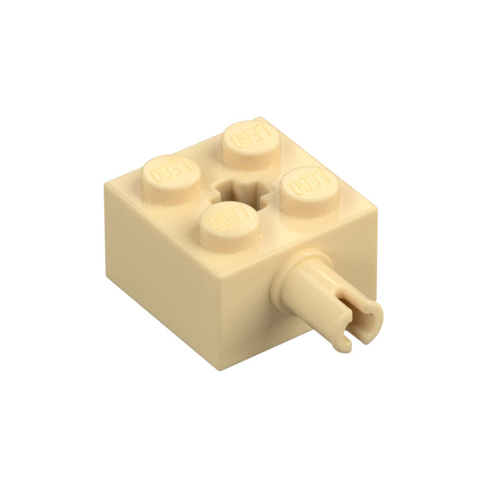 LEGO Brick 2 x 2 with Pin and Axlehole (6232 / 42929) | Brick Owl