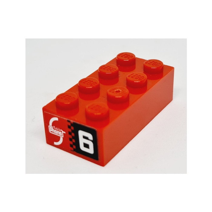 LEGO Red Brick 2 x 4 (3001)  Brick Owl - LEGO Marketplace