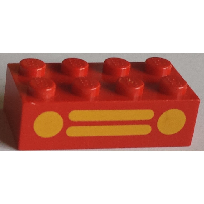 LEGO Red Brick 2 x 4 (3001)  Brick Owl - LEGO Marketplace