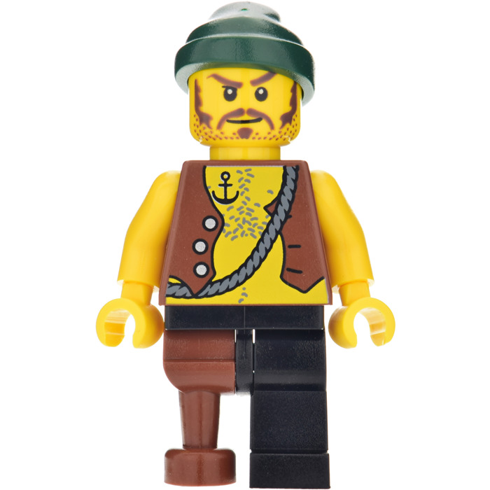 Brickmaster Pirate with Leg Minifigure | Owl - LEGO Marketplace