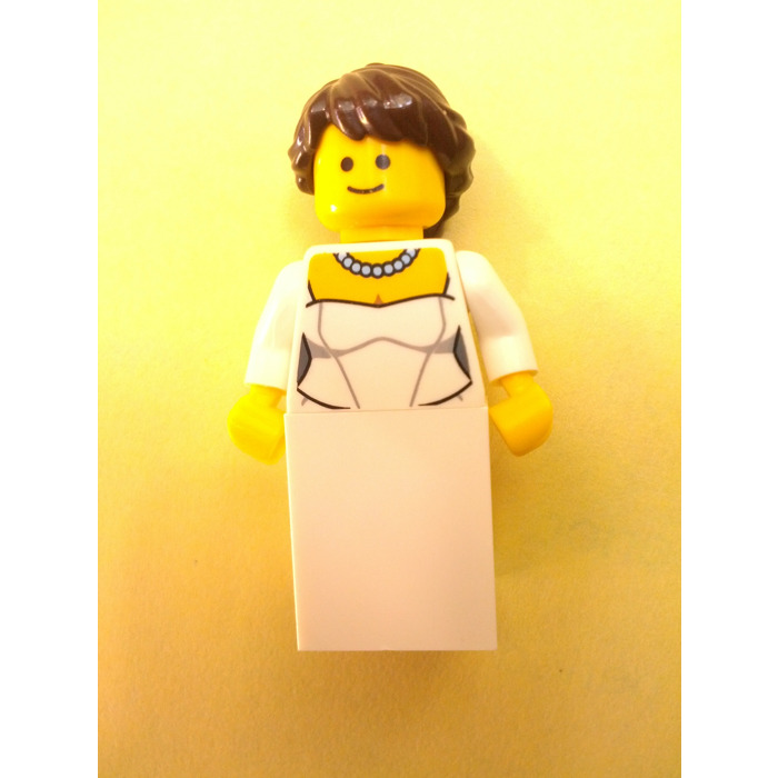 Lego 88286-1x hair wig polybag hair-brown F./dark brown-new 