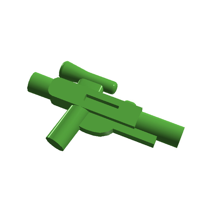LEGO Vert clair Blaster Arme à feu - Court