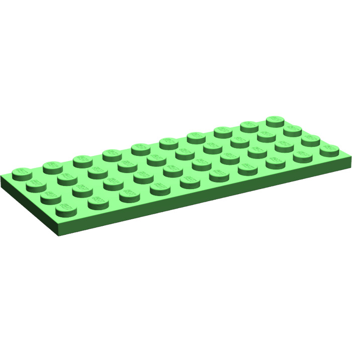 LEGO® 2Stk Platte Basic 4x10 gelb 3030 
