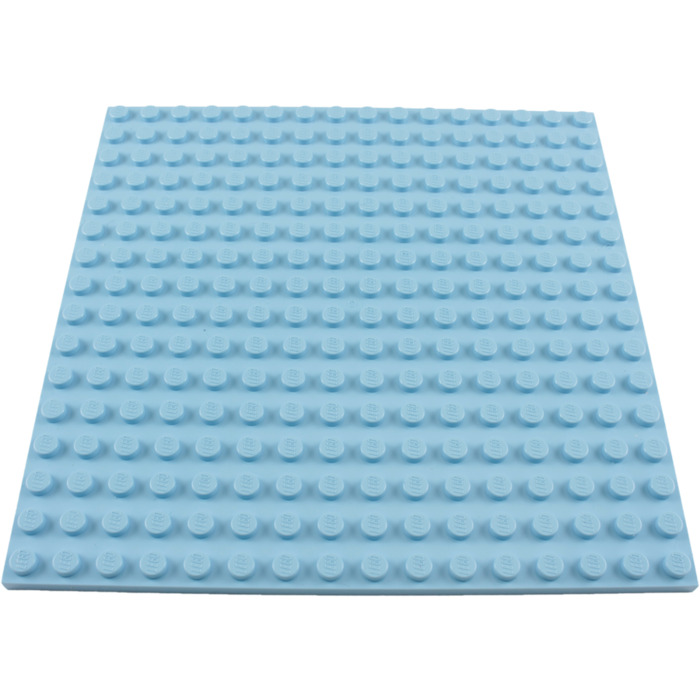 LEGO Bright Light Blue Plate 16 x 16 with Underside (91405) | Brick Owl Marketplace