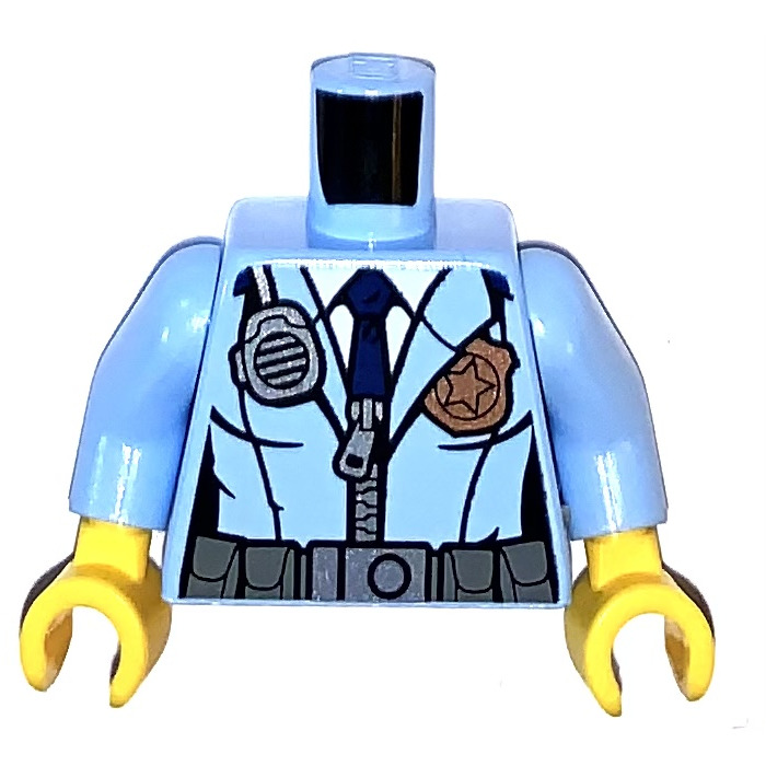 lego blue hoodie torso