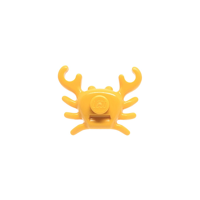 New Genuine LEGO Bright Light Orange Crab Animal 