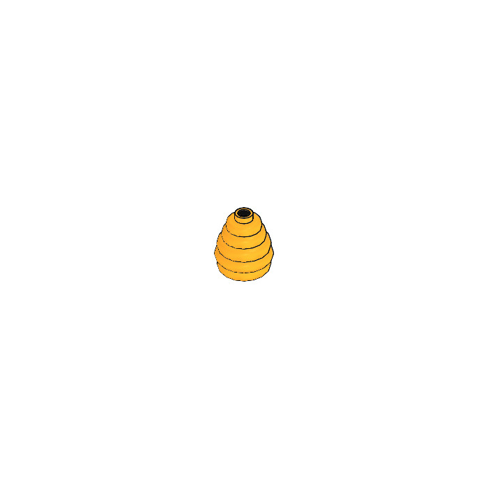 Lego 1x ruche abeille Beehive bee orange clair/bright light orange 35574 NEUF 