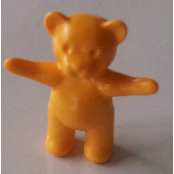LEGO Bright Light Orange Minifigure Teddy Bear (6186) | Brick Owl ...