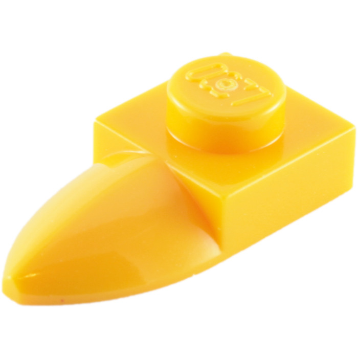 49668 modifié jaune orange 1x2 dents plaque Lego 20 pièces par commande 
