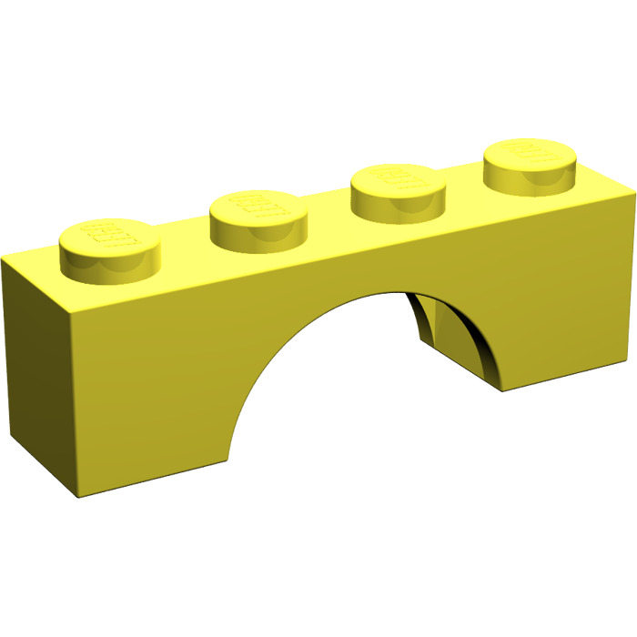 No 3659 QTY 5 Dark Brown Brick Arch 1 x 4 LEGO Parts 