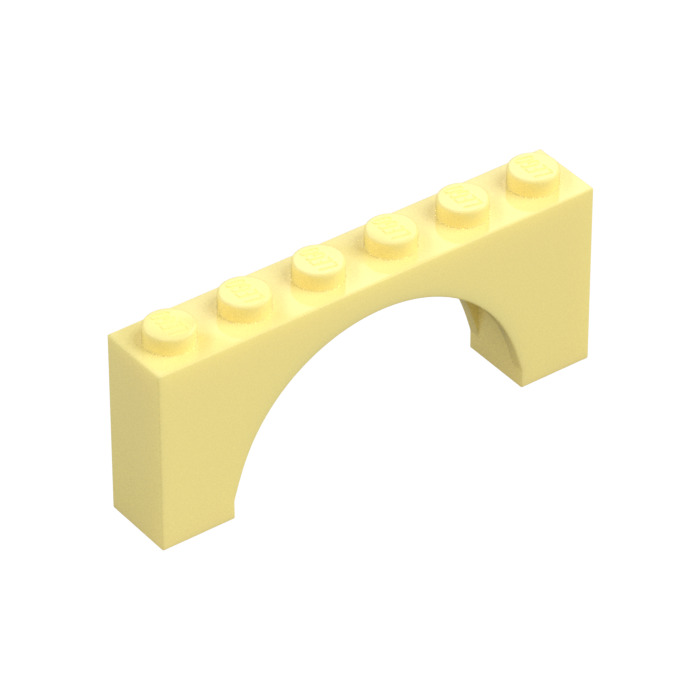 LEGO Arch 1 x 6 x 2 Medium Thickness Top (7069 / 15254) | Brick Owl ...