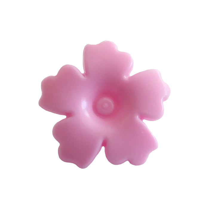New * 102 Pink Lego Flower Petals on 34 Stems of 3