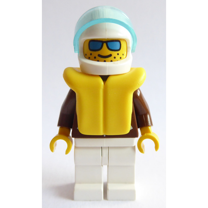 LEGO yellow MINIFIG HEAD x 1 Testa a Doppia Faccia Parte Numero 6270397 