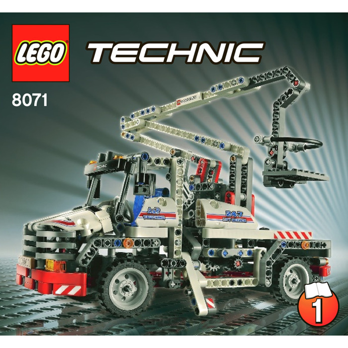 LEGO Bucket Truck Set 8071 Instructions | Brick