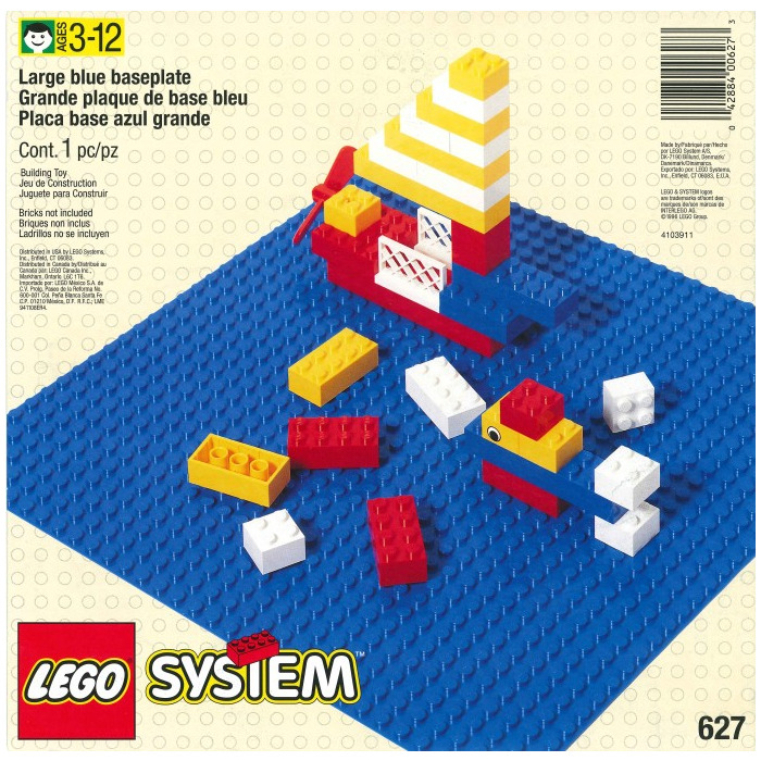 Plaques de base LEGO® 32x32 plaques de construction bleu foncé
