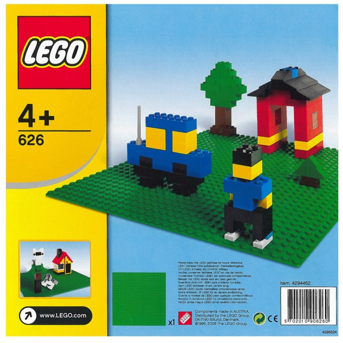 LEGO Building Plate, Green Set | Brick Owl -