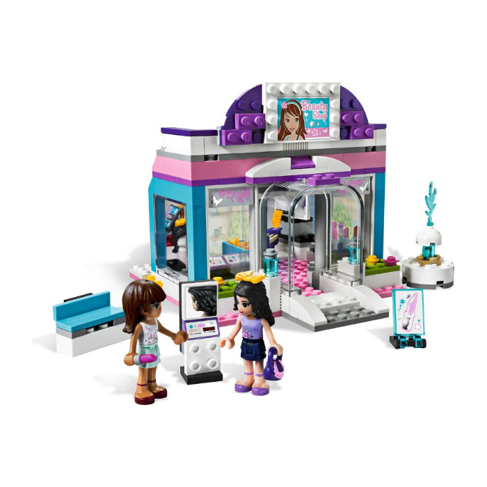 Lego friends on sale beauty shop