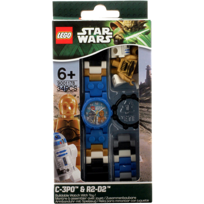 LEGO C-3PO and R2-D2 Minifigure Watch (5002210) | Brick Owl - LEGO ...