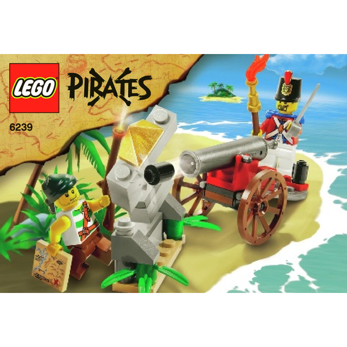 LEGO Cannon Battle Set 6239 Instructions Set | Brick Owl - LEGO Marketplace